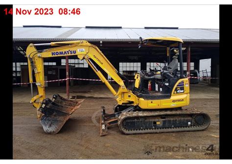 Komatsu PC45 mini excavator hire 